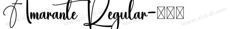 Amarante Regular字体转换 Amarante Regular字体转换